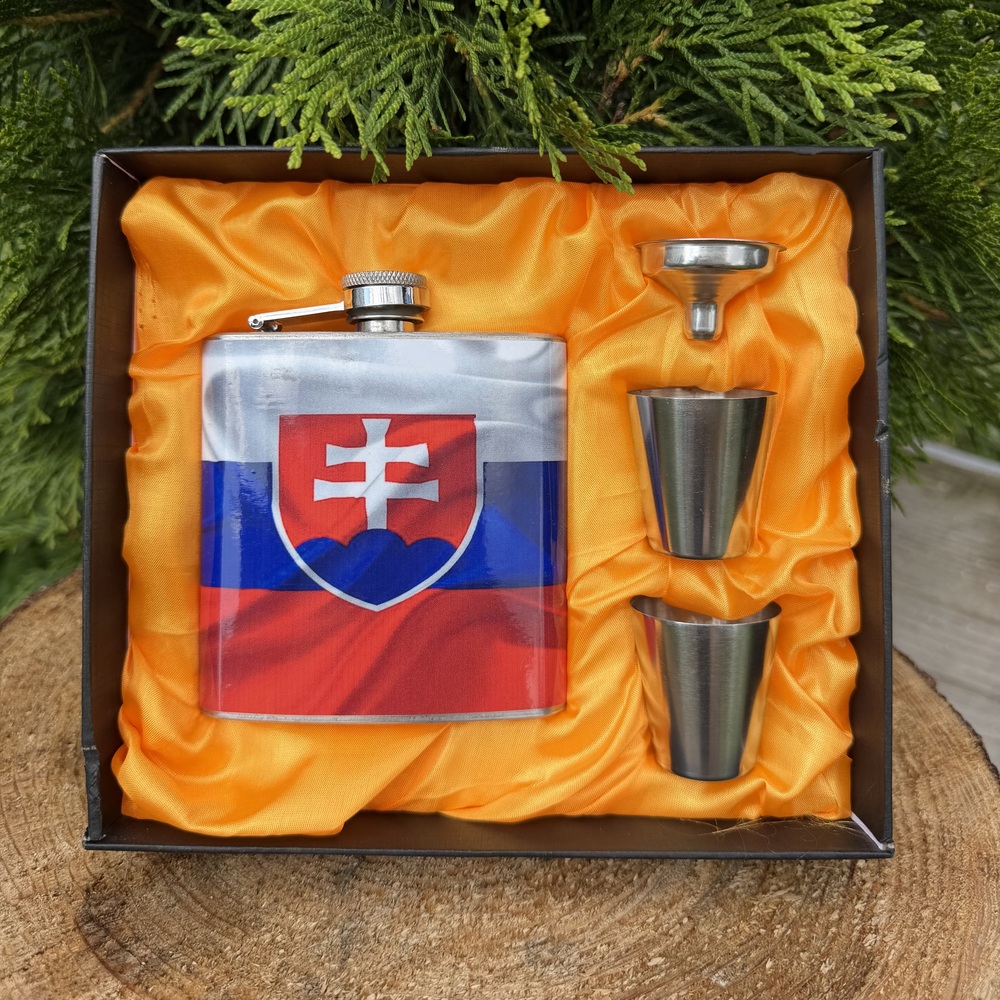 Detail potlače ploskačky Slovenská vlajka